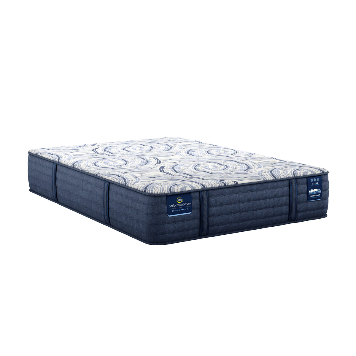 Colchón Serta Perfect Sleeper Pro Hampton Extra Firm sobre fondo blanco