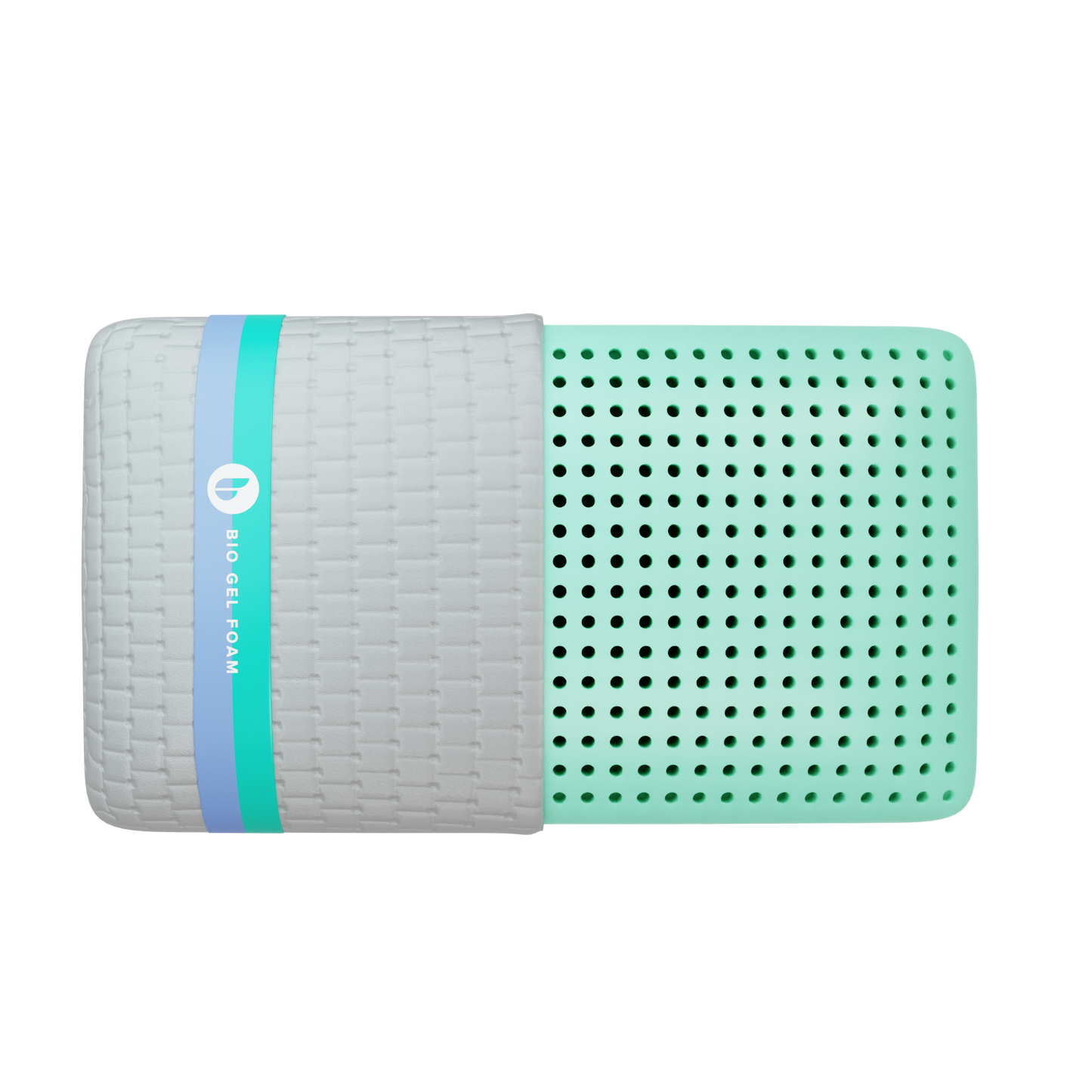 BLU Sleep Bio Aloe Memory Foam Pillow