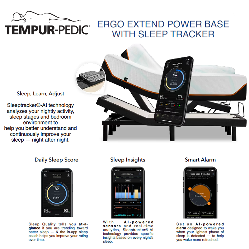 ERGO EXTEND POWER BASE WITH SLEEP TRACKER