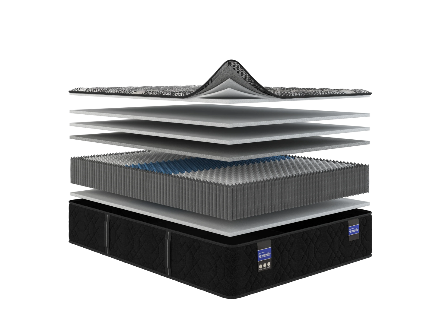 Spring Air Back Supporter Hybrid Francesca Firm