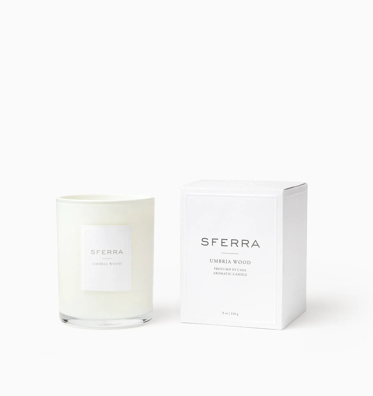 SFERRA Candle - Umbria Wood