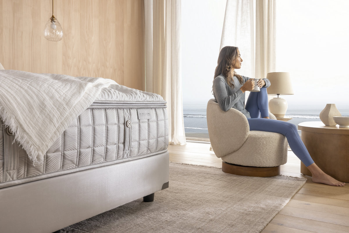 Colchón Aireloom Preferred Timeless Odyssey Luxetop M2+ Plush, fotografía de ambiente