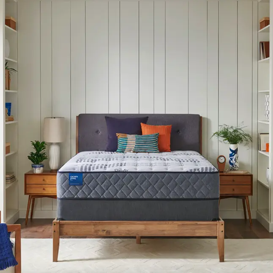 Sealy shimmery cushion firm king mattress deals