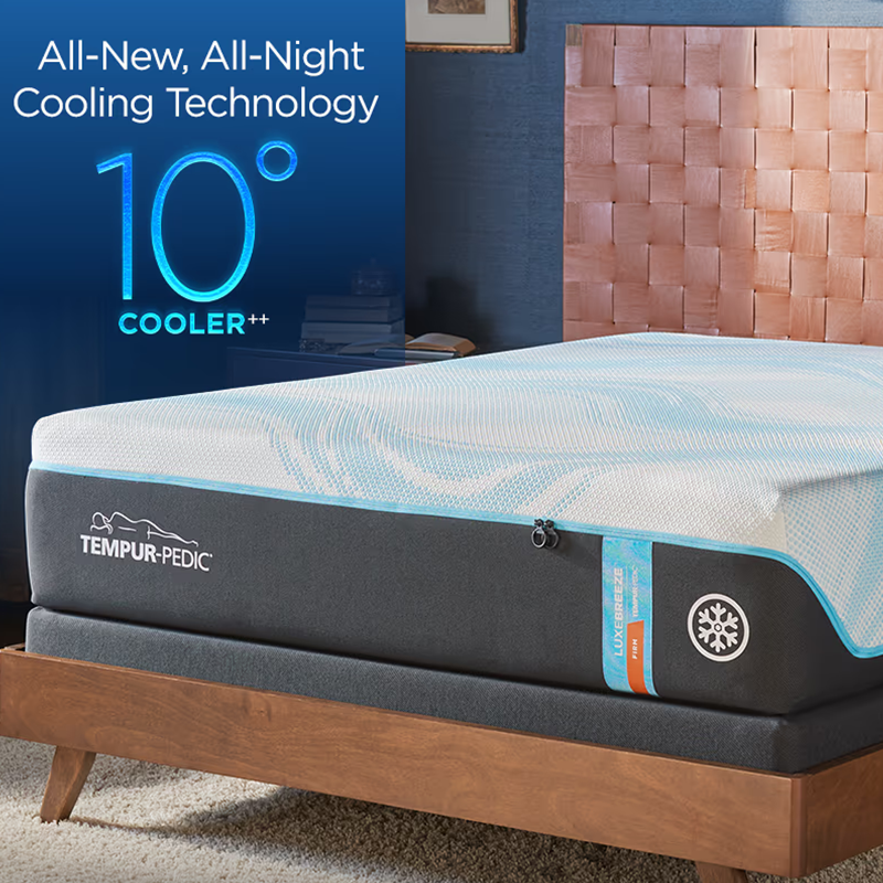 TEMPUR-PEDIC TEMPUR - LuxeBreeze - 10° Cooler Firm 13" Mattress