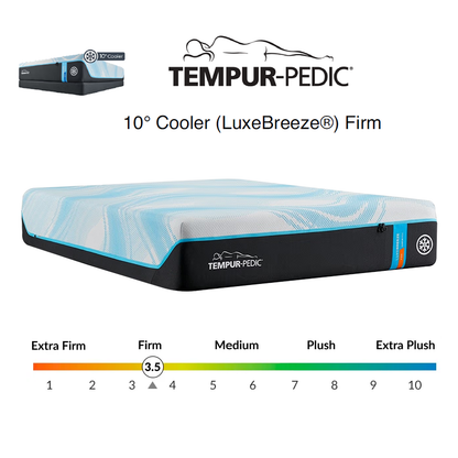 TEMPUR-PEDIC LUXEBreeze - 10° Cooler Firm Mattress