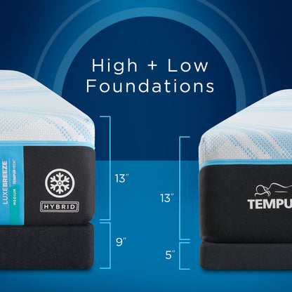 Tempur-Pedic® TEMPUR-LuxeBreeze® Medium Hybrid Mattress