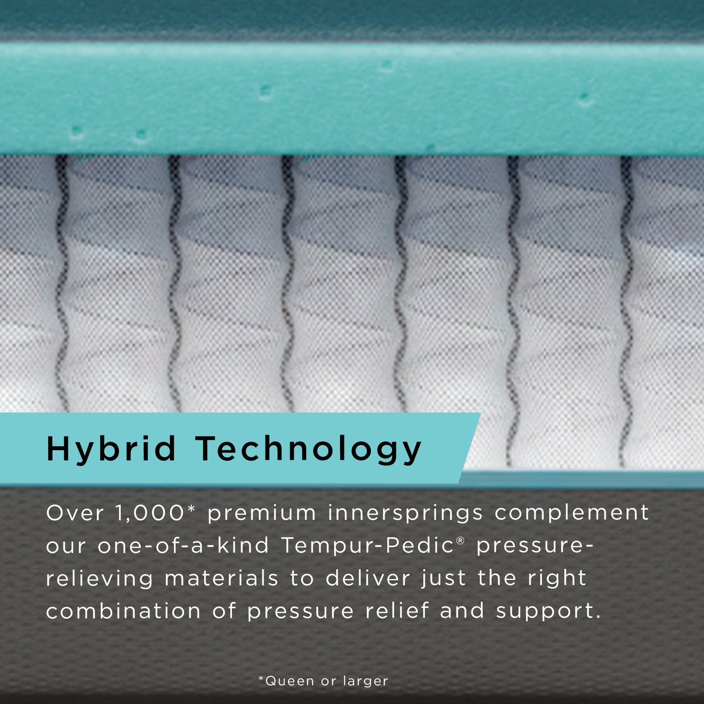 TEMPUR-PEDIC – ProAdapt Medium Hybrid Mattress