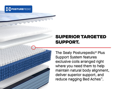 Sealy Posturepedic® Plus Paterson II 13" Medium Mattress