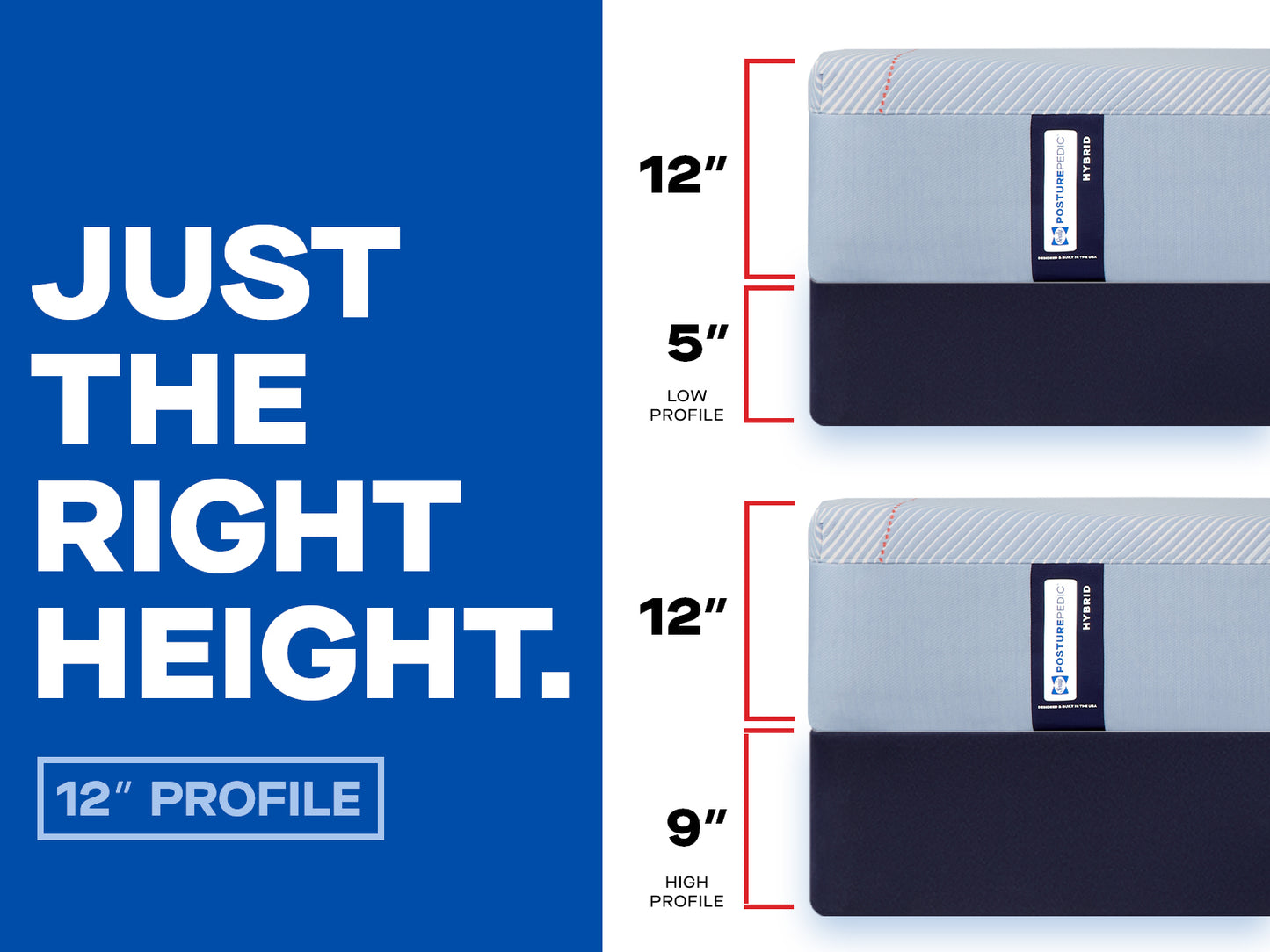 Sealy Posturepedic® Hybrid Medina II 12" Firm Mattress