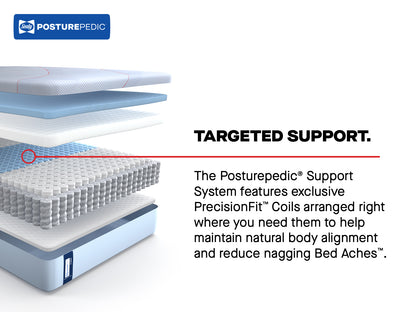 Sealy Posturepedic® Hybrid Medina II 12" Medium Mattress