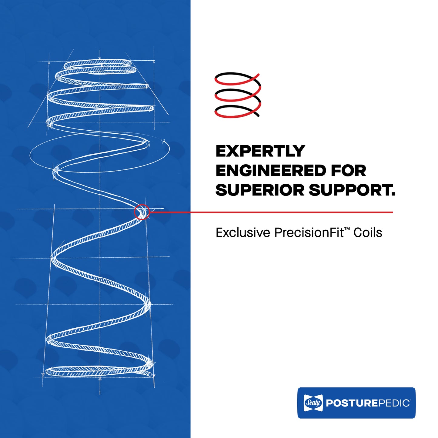 Sealy Posturepedic® Medina II 14" Medium Euro Top Mattress