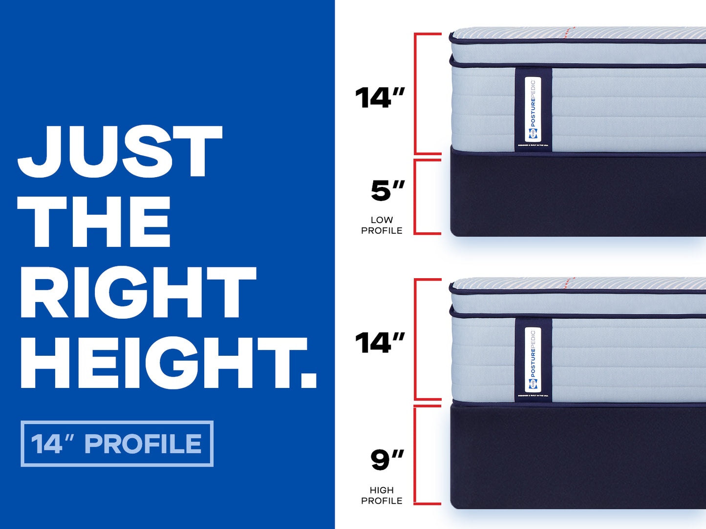 Sealy Posturepedic® Medina II 14" Medium Euro Top Mattress