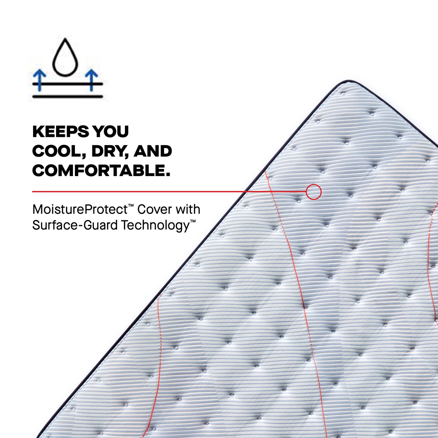 Sealy Posturepedic® Medina II 14" Soft Euro Top Mattress