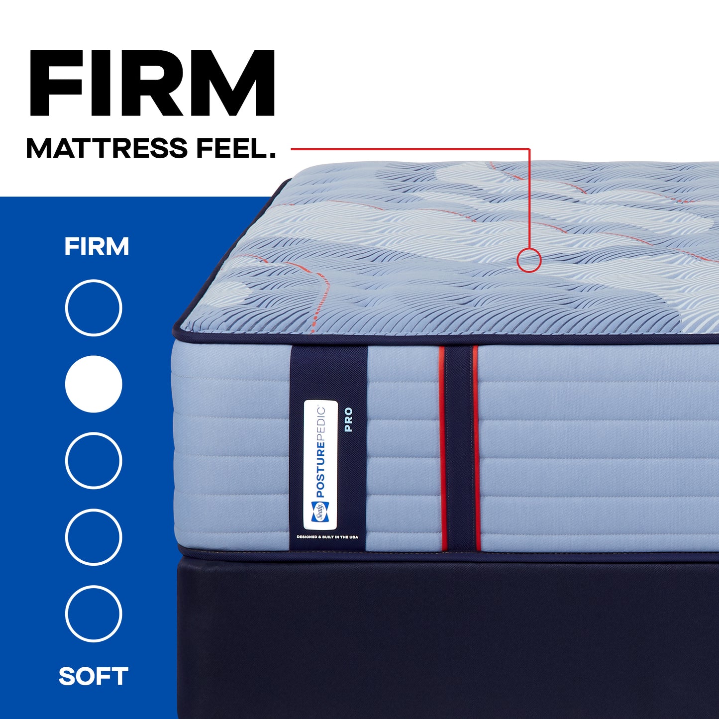 Sealy Posturepedic® Pro Dupont II 14" Firm Mattress