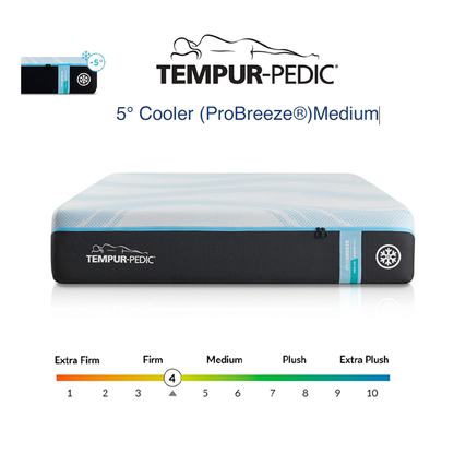 TEMPUR-PEDIC PROBreeze - 5° Cooler Medium Mattress