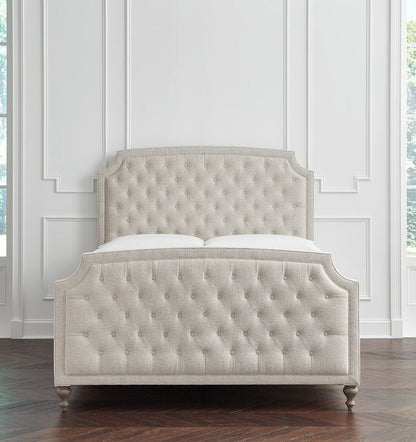 SFERRA Ashville Upholstered Bed with Footboard