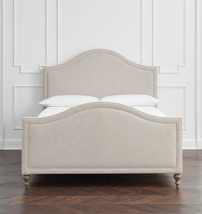 SFERRA Charlotte Upholstered Bed with Footboard