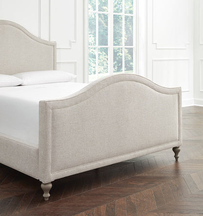 SFERRA Charlotte Upholstered Bed with Footboard - view 5