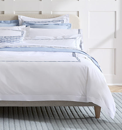 SFERRA Cobblestones Embroidered Duvet Cover