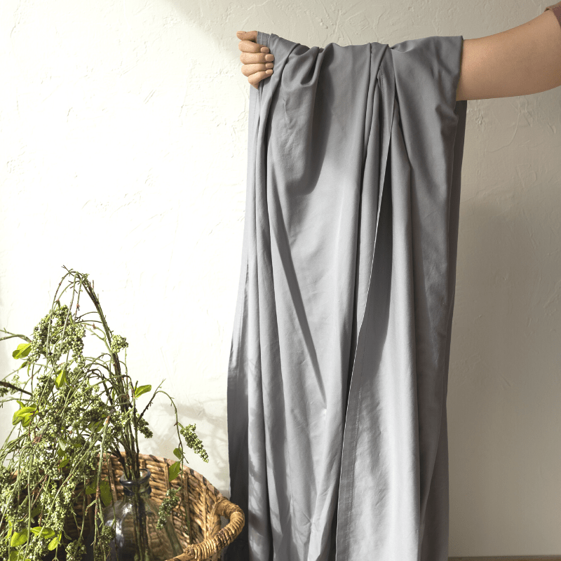 DreamFit 100% Egyptian Cotton Sheet Set in Gray