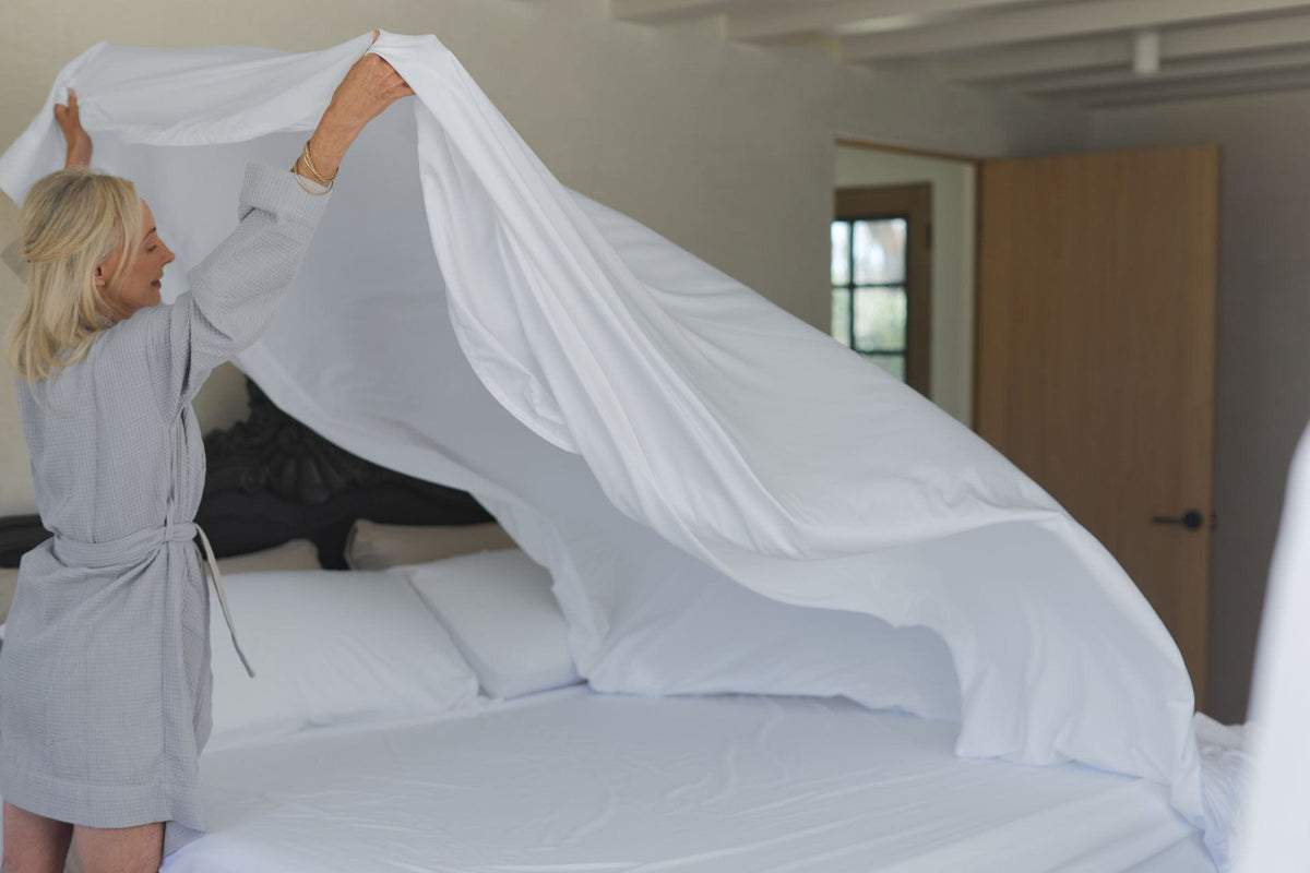 DreamFit StaDry Moisture-Wicking Sheet Set detail