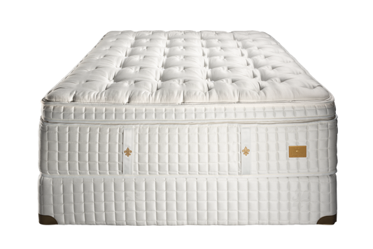 Chattam & Wells Fleur De Lis Evelyn Euro Top mattress, front view