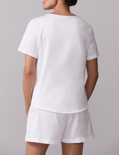 SFERRA Caricia Short Sleeve Top - view 4