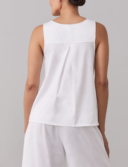 SFERRA Caricia Buttoned Tank Top - view 3