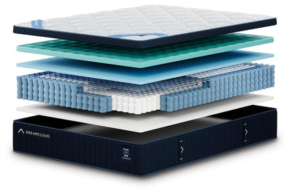 DreamCloud Premier hybrid mattress layer diagram