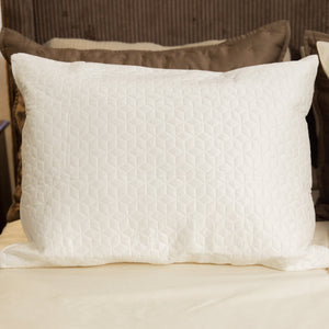 Protector de almohada impermeable DreamFit DreamChill en color blanco