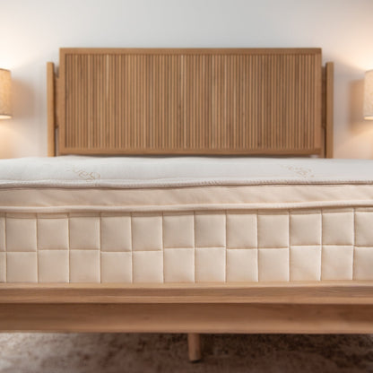 Side profile of the Naturepedic Concerto Organic Pillow Top Mattress