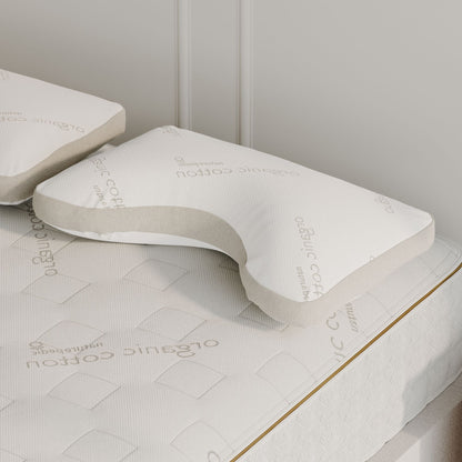 Interchangeable comfort layer inside the Naturepedic EOS Classic Organic Mattress