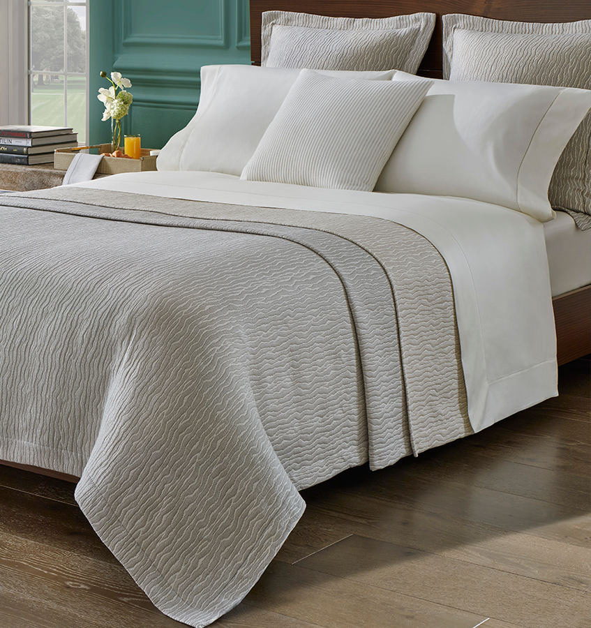 Cubrecama (blanket cover) SFERRA Ondate - vista 5