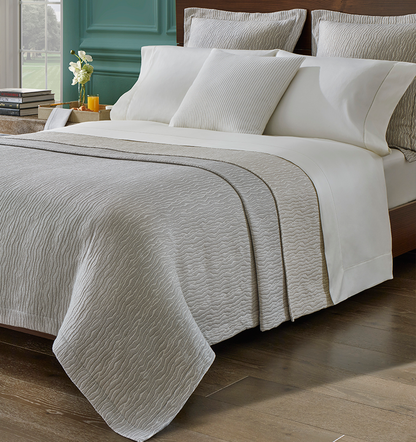 Cubrecama (blanket cover) SFERRA Ondate - vista 5