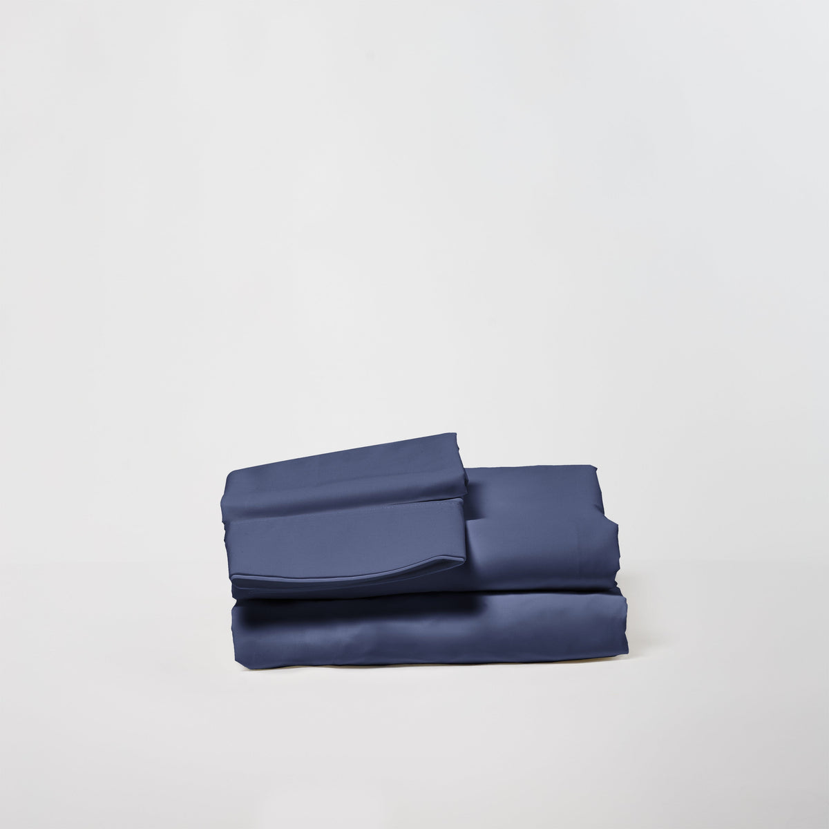DreamFit 100% Organic Cotton Percale Sheet Set in Blue