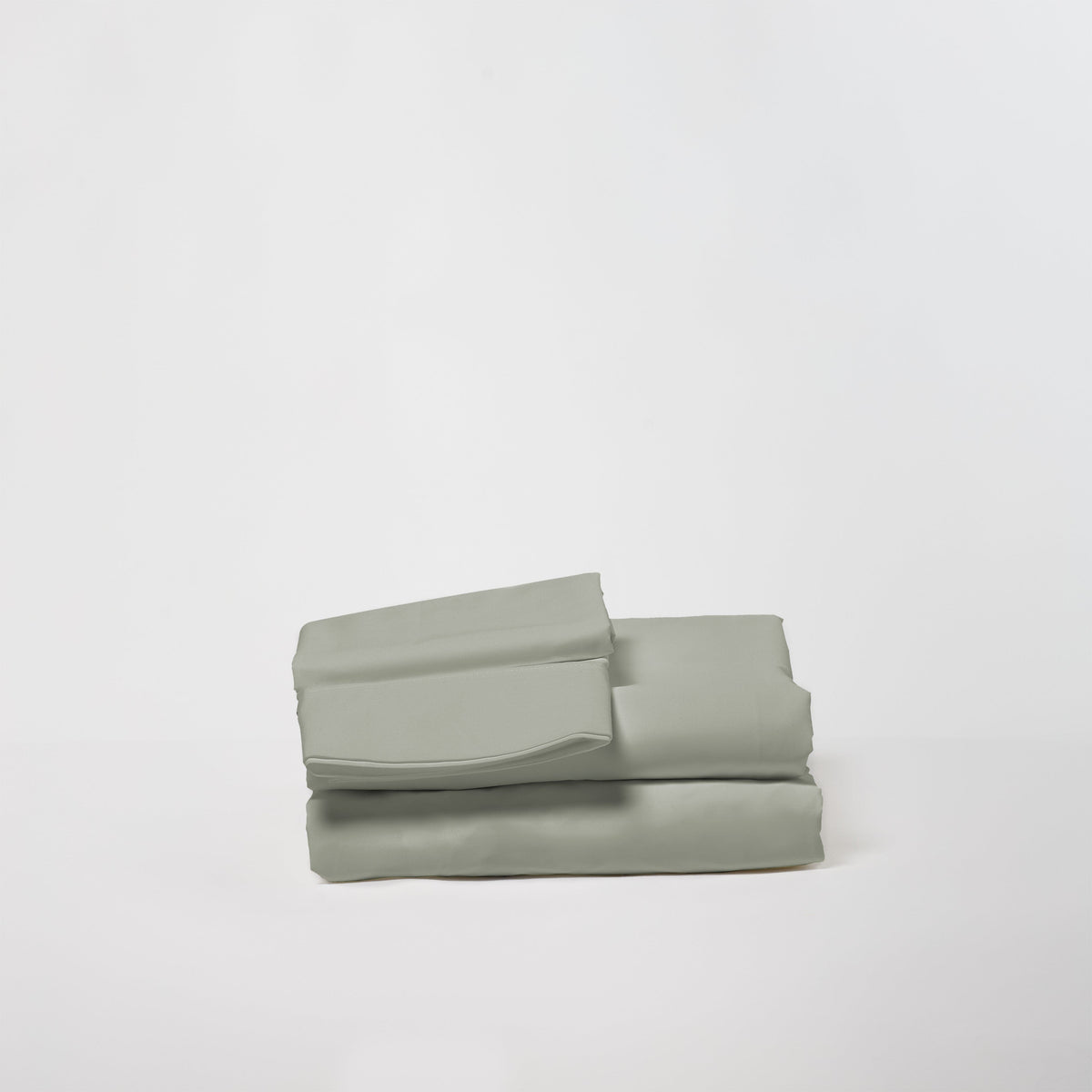 DreamFit 100% Organic Cotton Percale Sheet Set in Sage