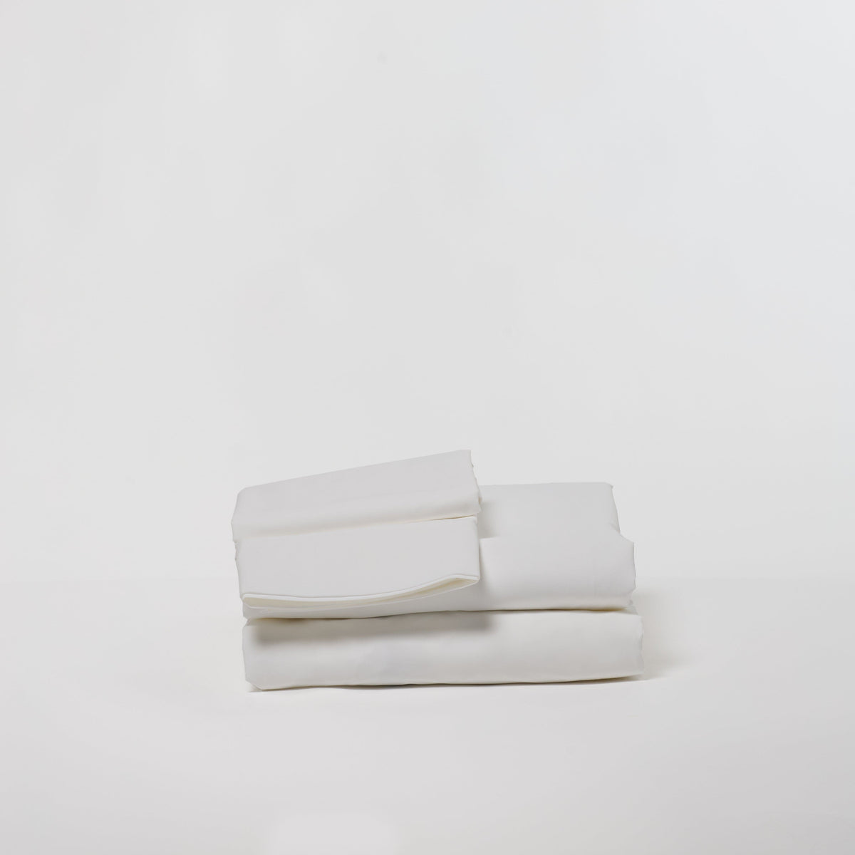 DreamFit 100% Organic Cotton Percale Sheet Set in White
