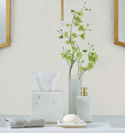 SFERRA Pietra Marble Tissue Holder - view 2