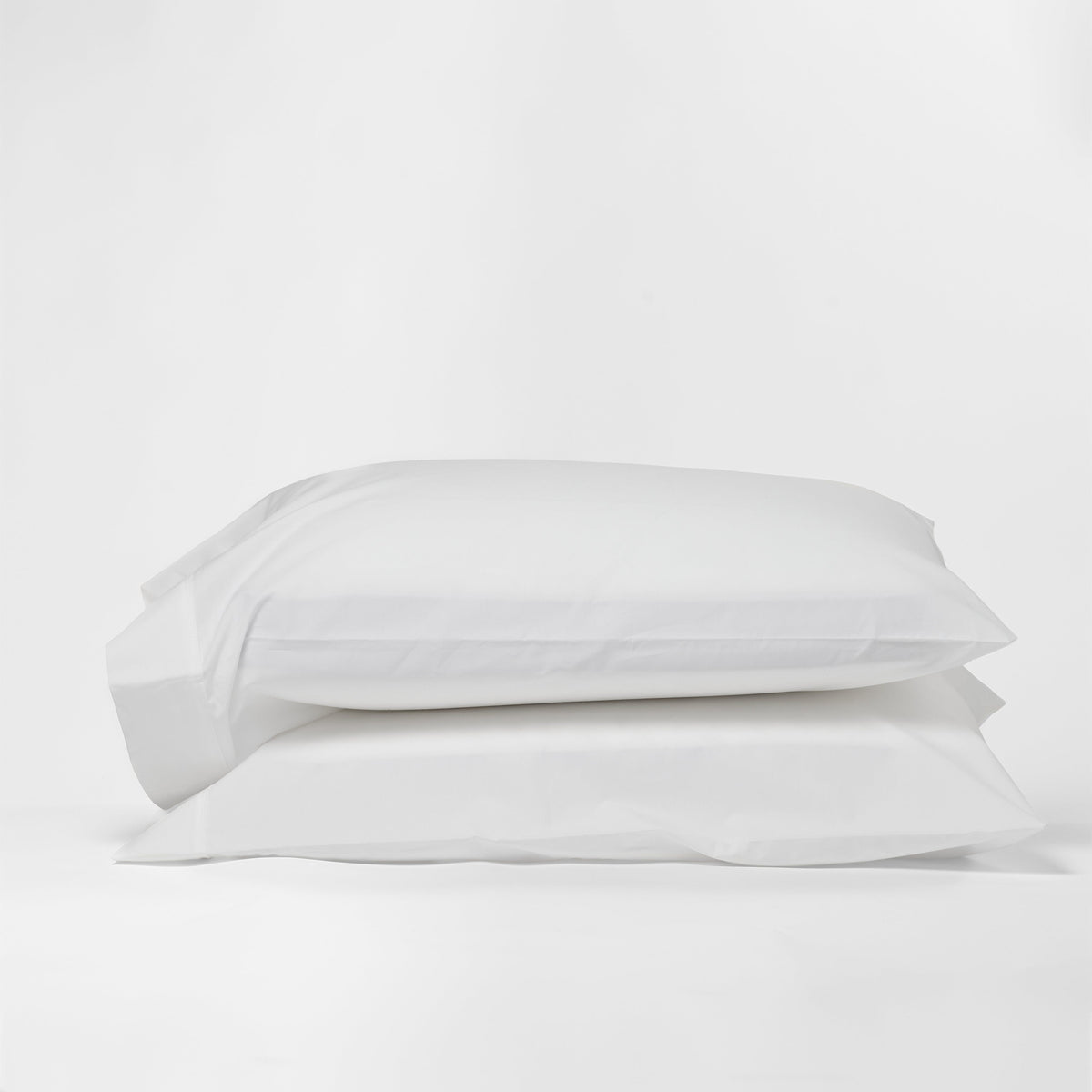 DreamFit 100% Organic Cotton Percale Pillowcase Pair in White