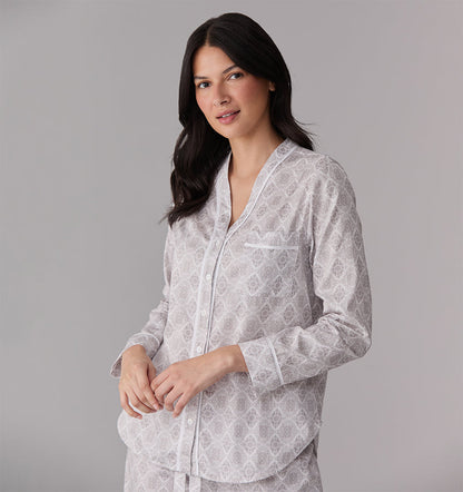 SFERRA Ravenna Long Sleeve Buttoned Top - view 2