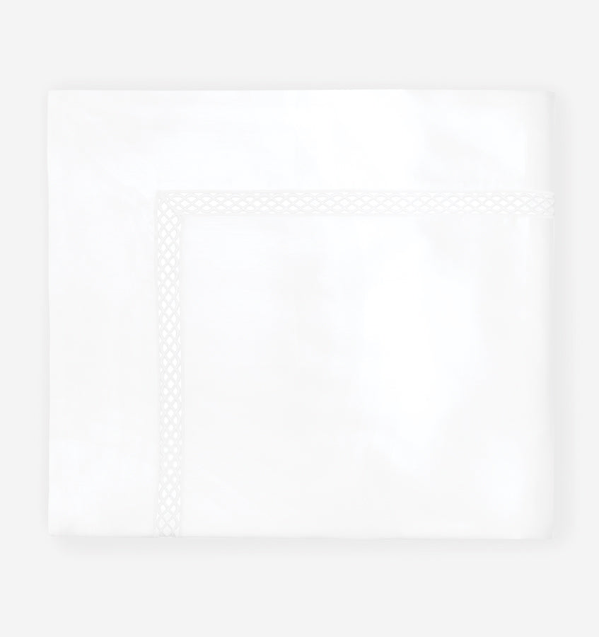 SFERRA Giza 45 Ornato Flat Sheet - view 2