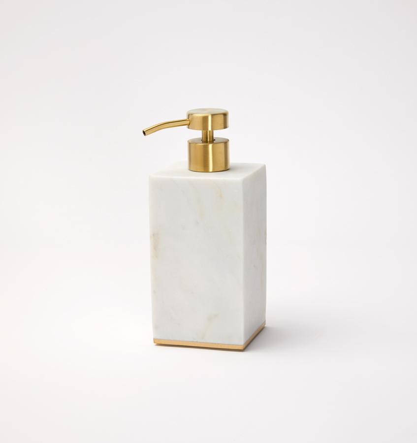 SFERRA Pietra Marble Soap Dispenser