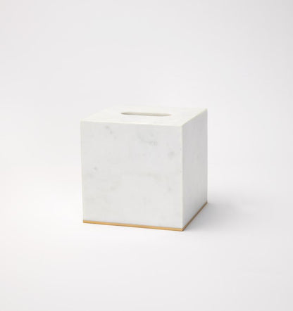 SFERRA Pietra Marble Tissue Holder