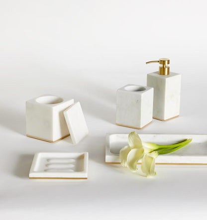 SFERRA Pietra Marble Storage Tray - view 4