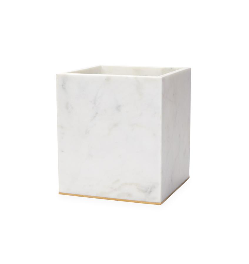 SFERRA Pietra Marble Waste Basket - view 2