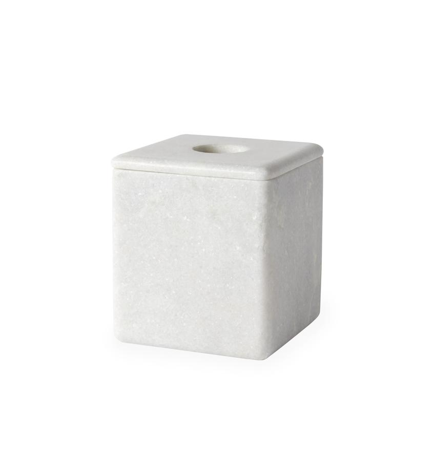 SFERRA Velina Marble Tissue Holder - view 4