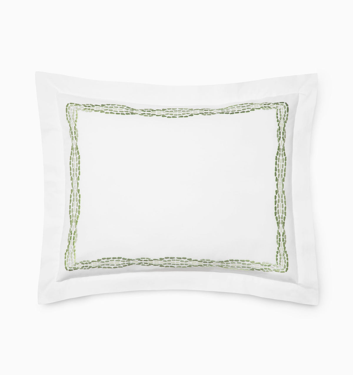SFERRA Cobblestones Embroidered Sham - view 7