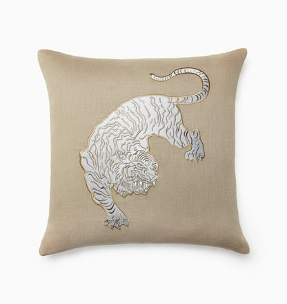 SFERRA Siberian Tiger Decorative Pillow