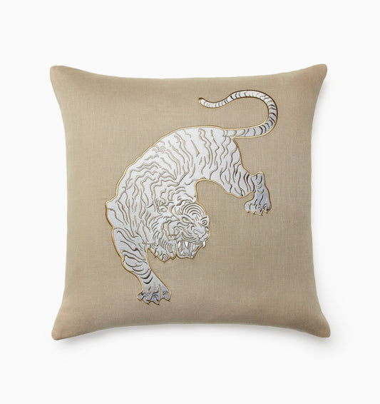 SFERRA Siberian Tiger Decorative Pillow