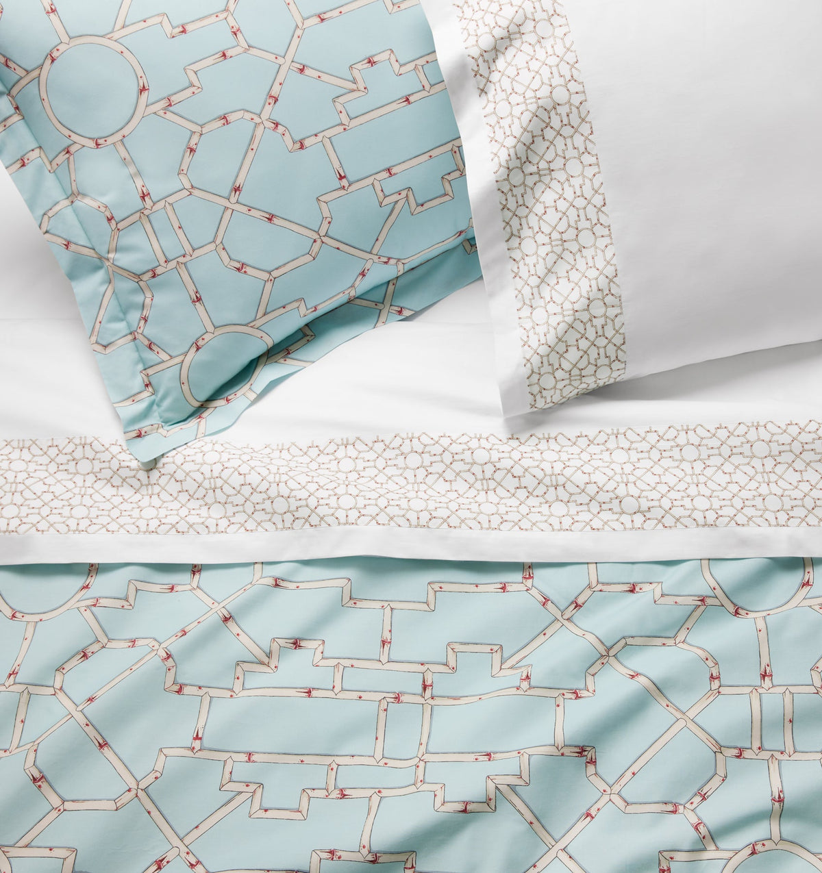 SFERRA Baldwin Bamboo Sham - view 3